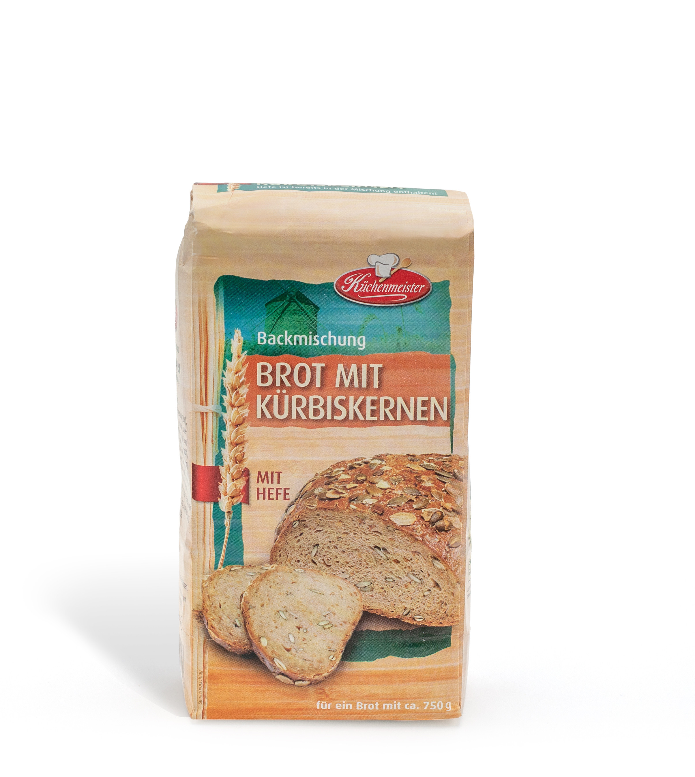 Brot mit Kürbis­kernen