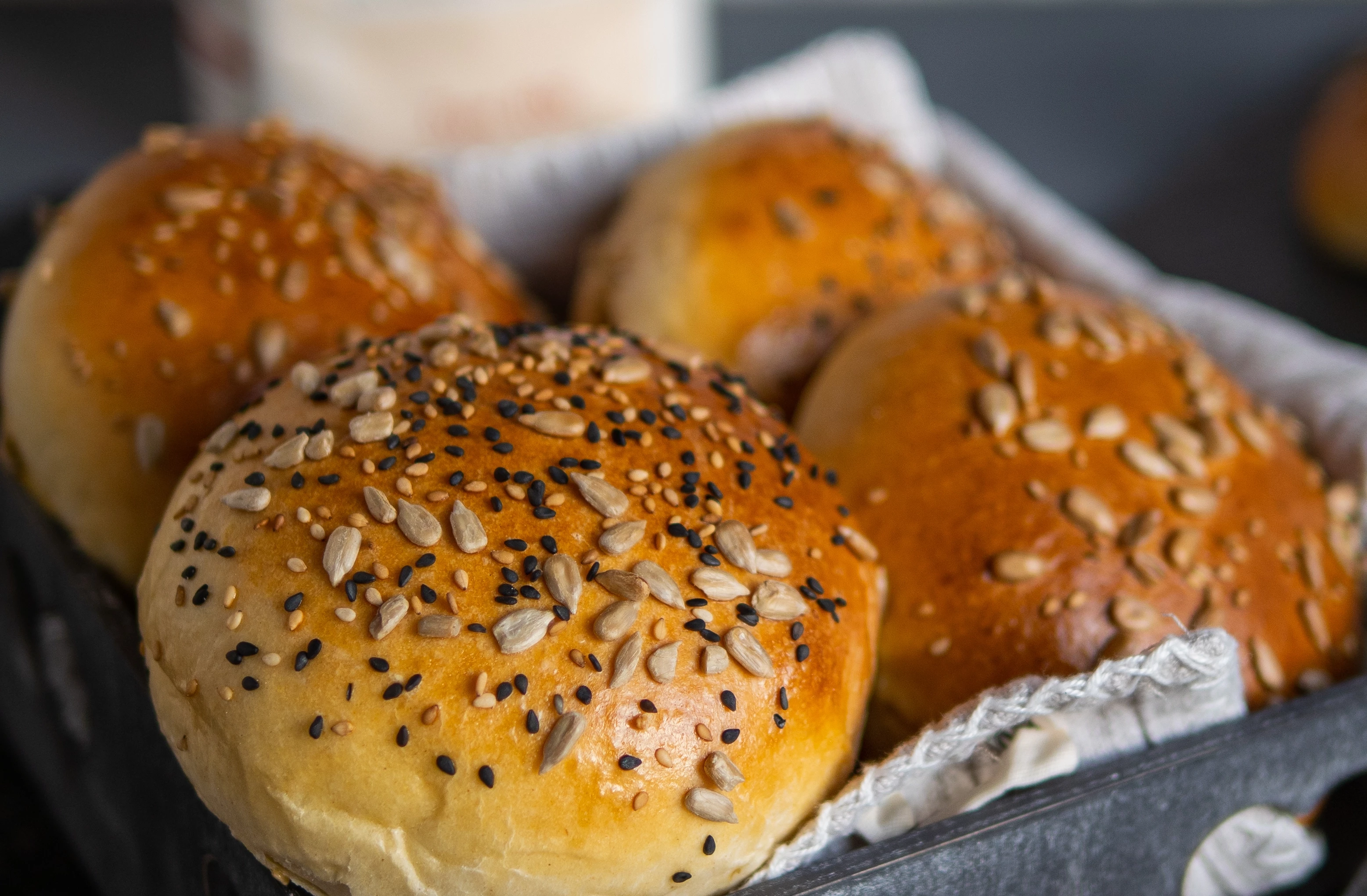 Brioche Burgerbrötchen