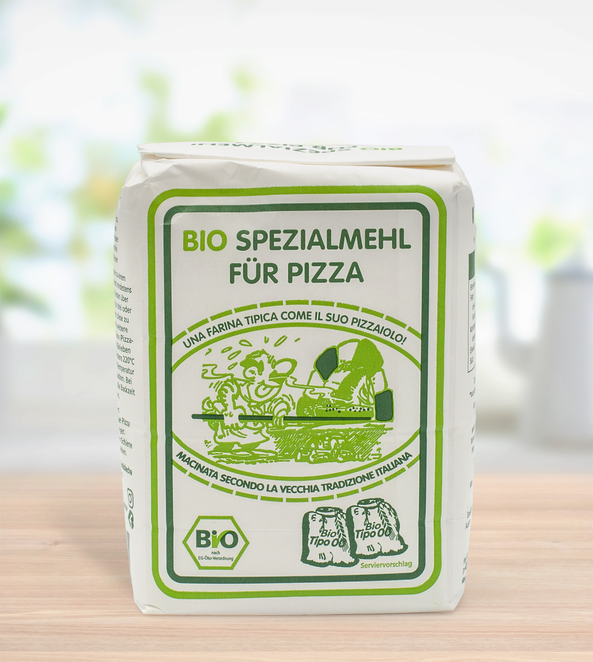 Bio-Pizza­mehl Tipo 00