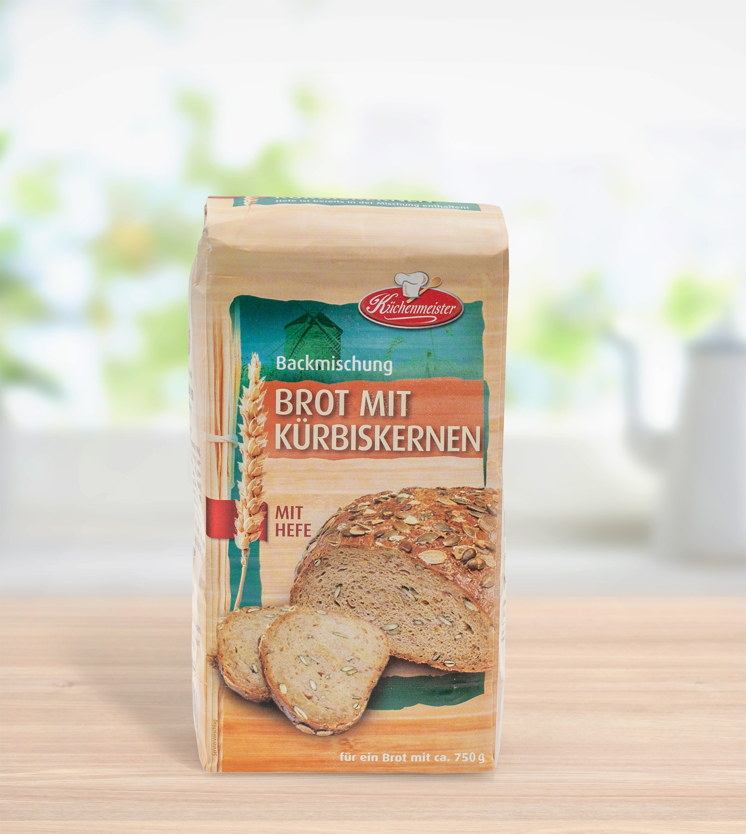 Brot mit Kürbiskernen Brot mit Kürbiskernen